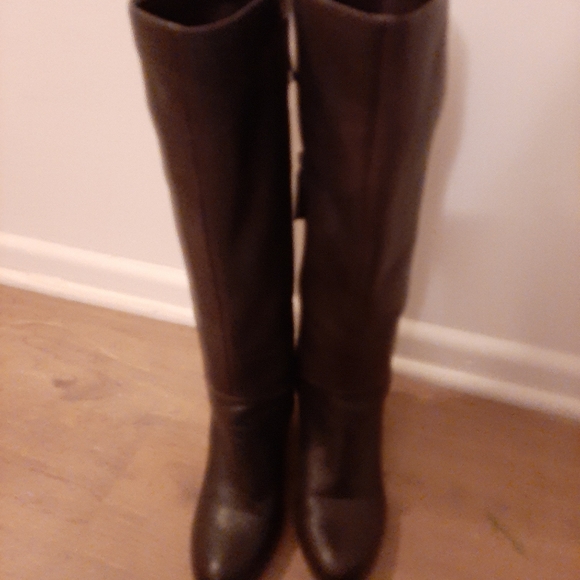 Easy spirit leather upper boots 8.5M - Picture 1 of 10